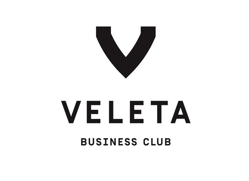 Veleta Logo Main Black